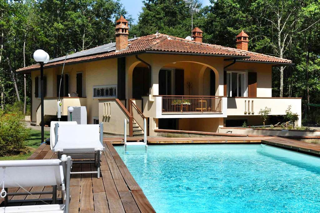 הוילה צ'יביטלה אין ואל די קיאנה La Casa Nel Bosco מראה חיצוני תמונה